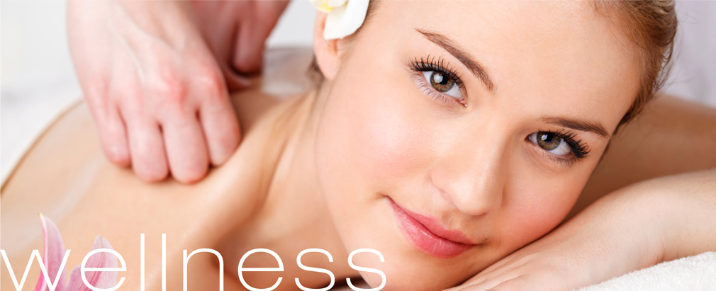 Frau, Wellness